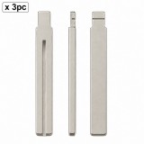 Set 3 lame cheie auto 165# TOY94 pentru Toyota, Lexus si BYD, compatibile KD VVDI JMD
