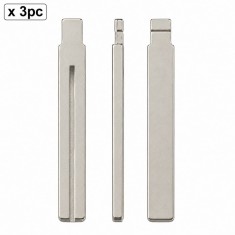 Set 3 lame cheie auto 165# TOY94 pentru Toyota, Lexus si BYD, compatibile KD VVDI JMD