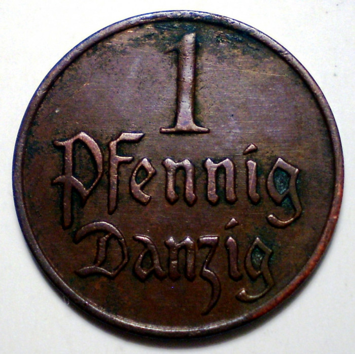 F.013 DANZIG 1 PFENNIG 1923