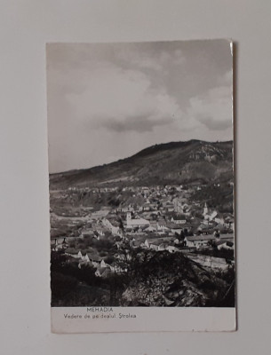 Carte Postala RPR - Mehadia Vedere De Pe Dealul Strolea Caras-Severin (Circulata foto