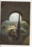 FA122 -Carte Postala- FRANTA - Paris. Seen from towers of Notre-Dame , circulata