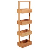 Cumpara ieftin Raft Ollie lemn bambus culoarea lemn naturala 28x16x88cm