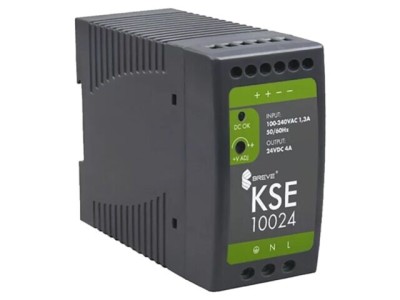 Alimentator pulsatoriu pentru șină DIN 96W 24VDC 4A BREVE TUFVASSONS foto