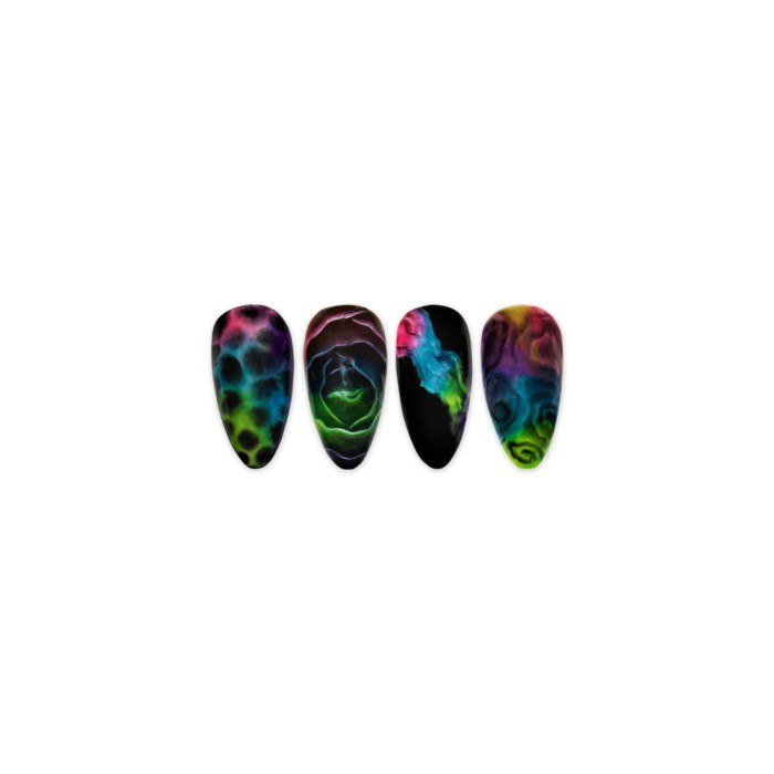Ojă semi-permanentă cu efect marmură Blooming Laloo 15ml