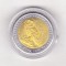 bnk mnd Gough Island 25 pence 2009 unc , pasari , bimetal