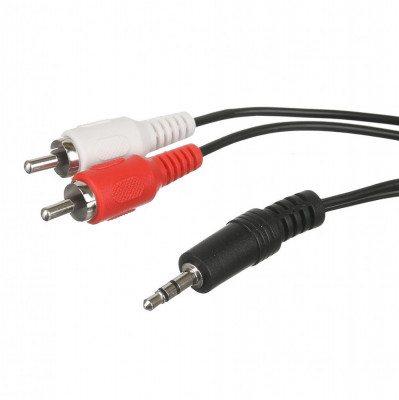 Cablu Audio Jack 3.5MM La 2 Rca 1.5M JAK-1,5M foto