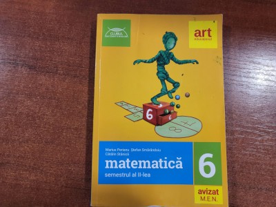 Matematica. Clasa a 6 a semestrul II de Marius Perianu,St.Smarandoiu,C.Stanica foto