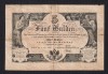 Ungaria Austria 5 Gulden 1866