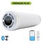 Recuperator Caldura Prana 150 erp premium plus - 70mc/h, lungime 450mm