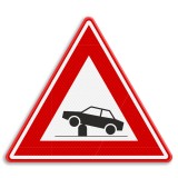 Indicator pentru borduri din aluminiu