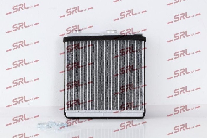 Radiator incalzire habitaclu Renault Laguna, motor: 1.5 dci, 1.6, 2.0, 2.0 dci, 2.0 T, 3.0 dci, 3.5 V6, 194x173x26, SRLine, miez si rezervor din