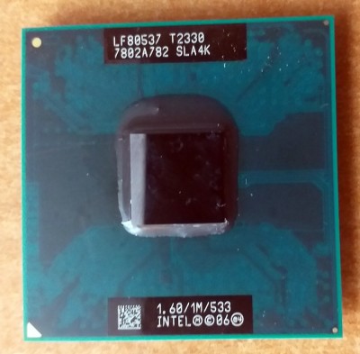 INTEL Mobile Pentium T2330 - 1,6 GHz / FSB 533 MHz foto