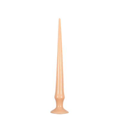 Dildo Deep Inside cu Ventuza, PVC, Natural, 42 cm foto