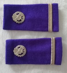 C2 3 - Grade militare - sublocotenent financiar - piesa de colectie!