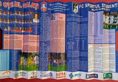 Program meci fotbal OTELUL GALATI - SPORTUL STUDENTESC Bucuresti (18.11.2011) foto