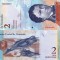 VENEZUELA 2 bolivares 27 decembrie 2012 UNC!!!