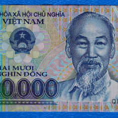 (4) BANCNOTA VIETNAM - 20.000 DONG, POLYMER, PORTRET HO CHI MINH