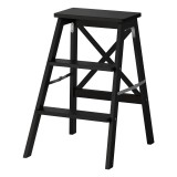 Inaltator tip scara, 63 cm, maxim 100 kg, 3 trepte, Negru