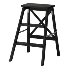 Inaltator tip scara, 63 cm, maxim 100 kg, 3 trepte, Negru
