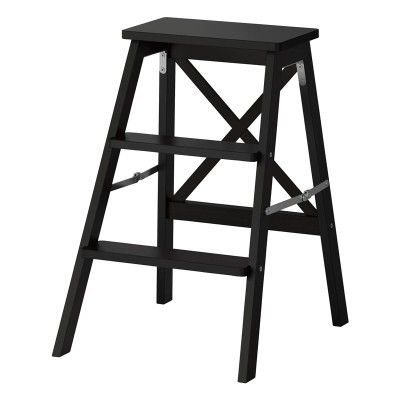 Inaltator tip scara, 63 cm, maxim 100 kg, 3 trepte, Negru foto