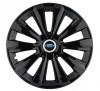 Set 4 Capace Roti, potrivite jantelor de R14, pentru Ford, model delta negru, Autohelix MSA