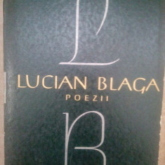 Lucian Blaga - Poezii (editia 1966)