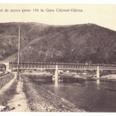 5085 - CAINENI, Valcea, Bridge, Railway, Romania - old postcard - unused