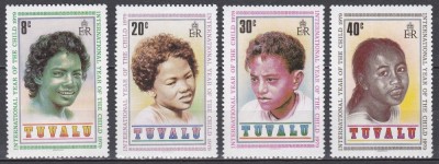 Tuvalu 1979 - Anul Internațional al Copilului, MNH foto