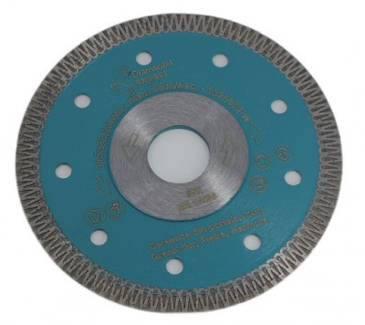 Disc DiamantatExpert pt. Ceramica dura, portelan, gresie 115x22.2 (mm) Super Premium - DXDH.3901.115 foto