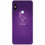 Husa silicon pentru Xiaomi Mi 8, Light Flamingo
