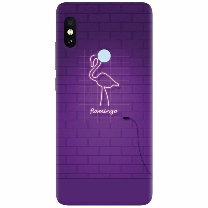 Husa silicon pentru Xiaomi Mi 8, Light Flamingo