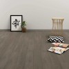 Plăci autoadezive pardoseală gri &amp; maro PVC 4,46 m&sup2; 3 mm