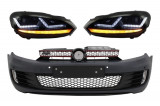 Ansamblu bara fata VW Golf VI 2008-2013 GTI cu faruri Osram Xenon LED