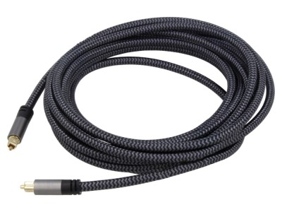 Cablu Toslink 2m Aurit PVC foto
