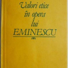 Valori etice in opera lui Eminescu – C. Jornescu, C. Petrescu