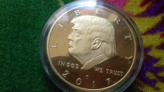 moneda donald trump 2011 proof foto