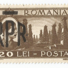 România, LP 229/1948, Uzuale Mihai I vederi - supratipar R.P.R., eroare, MNH