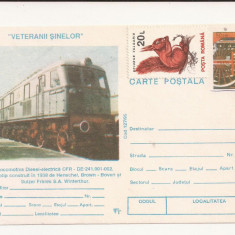 Carte Postala - Veteranii Sinelor - Locomotiva CFR de241.001 , necirculata 1995