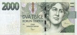 Bancnota 2000 kr. CEHIA 2007 - stare f. buna