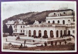 Vatra Dornei 1953 RPR - Clubul Muncitoresc - printata, circulata la Focsani, francatura frumoasa 2 timbre supratipar, stampile lizibile