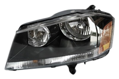 Far Dodge Avenger (JS) RT 03.2008-12.2013 BestAutoVest partea Dreapta, tip bec HB3+HB4, versiune SUA, Rama neagra foto