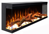 Art Flame Semineu Homer 50 Incorporabil Negru din Metal 538*1270*270