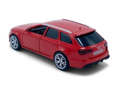 Macheta 1/36 2017 Audi RS6, misano red pearl effect foto