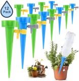 Set 12 Țepușe Automate Udare Plante, Plastic, Multicolor - Sistem Irigare Gradina OEM