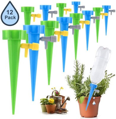 Set 12 tepuse automate pentru udare plante, Plastic, Multicolor foto