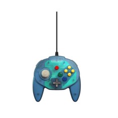 Controller Retro Bit Tribute 64 Usb Ocean Blue Pc foto