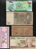 Set #110 15 bancnote de colectie (cele din imagini), America Centrala si de Sud