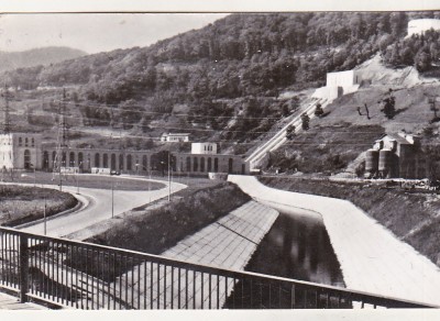 bnk cp Bicaz - Barajul hidrocentralei VI Lenin de la Stejara - circulata foto