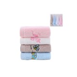 Set de 4 prosoape mici cu desene animate 25x25cm, prosoape colorate pentru față, moi și absorbante &ndash; multicolore