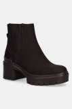 U.S. Polo Assn. cizme HALEY009A culoarea maro, cu toc drept, HALEY009W/EH1
